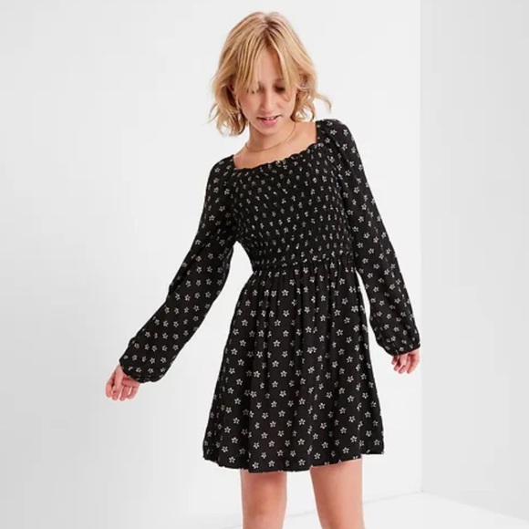 GAP Teen Black and Cream Casual Dress Size 18-20 - Picture 1 of 14